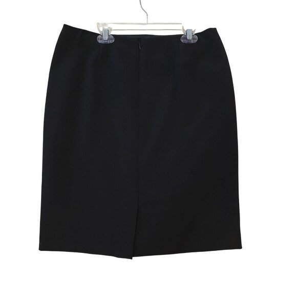 Anne Klein Black 2 Piece Suit Size 6 Coat & Skirt Fully Lined New with Tags - Picture 16 of 16